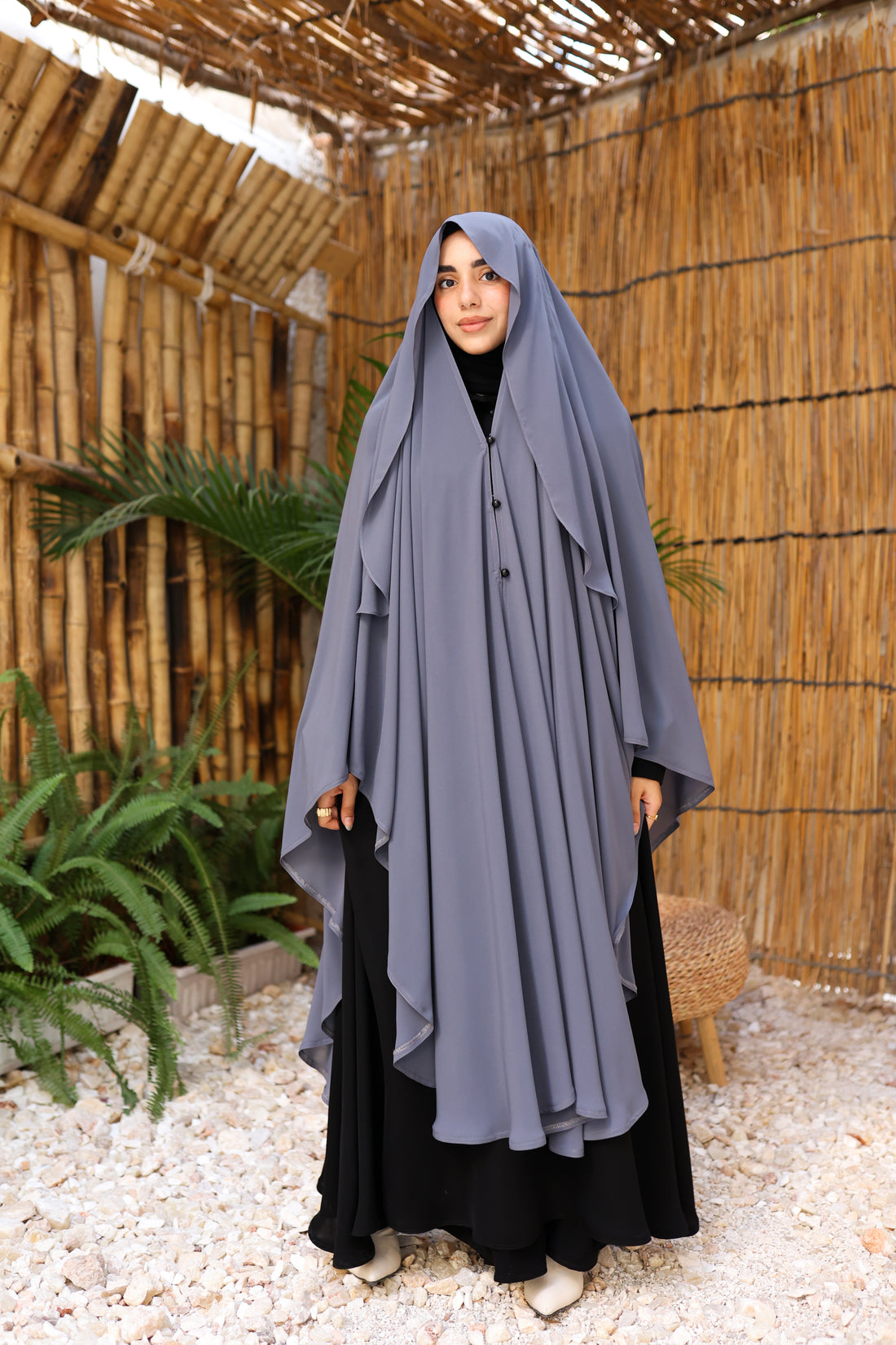 وشاح غشوة (رمادي )