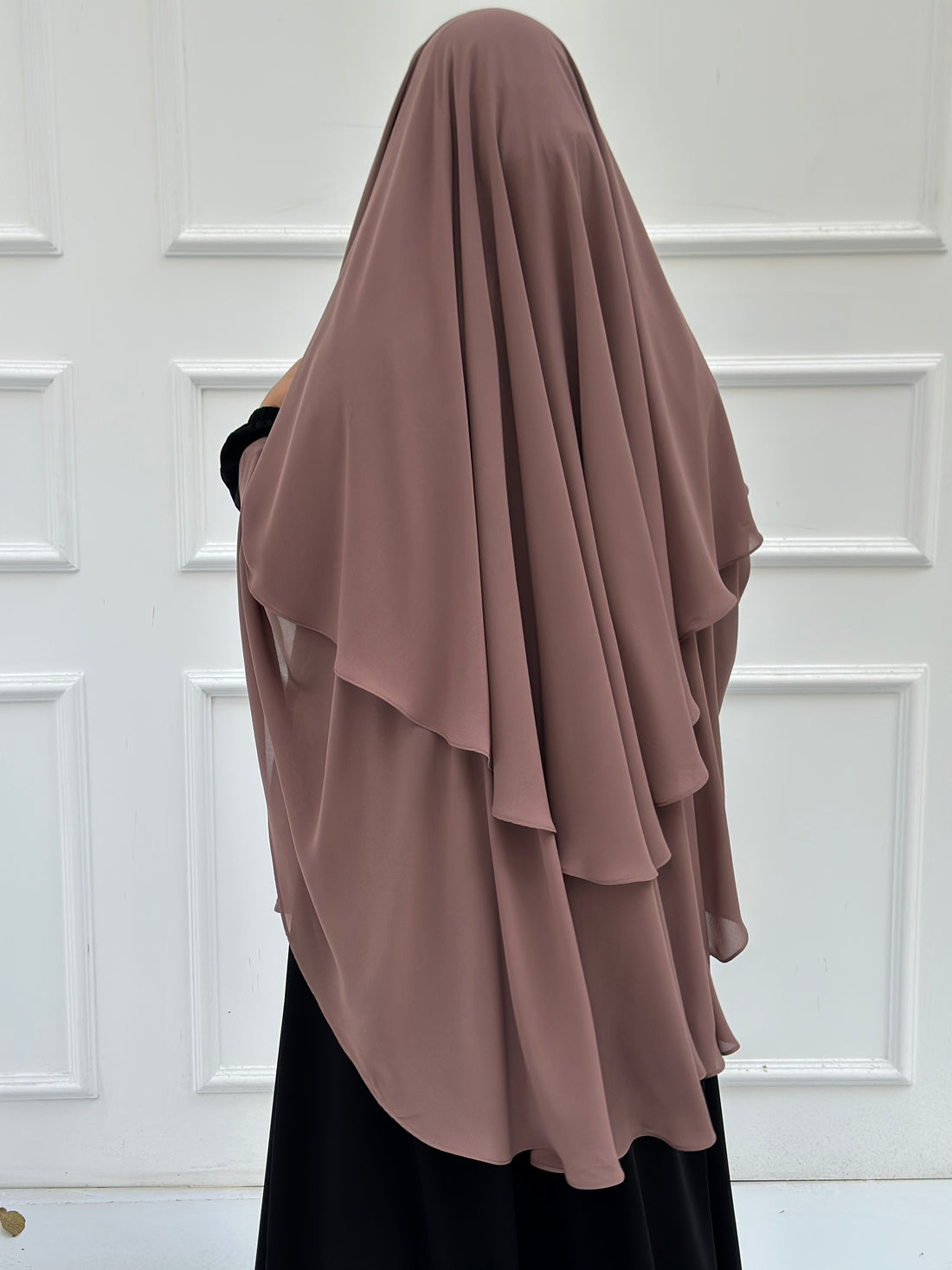 Indonesian veil (cocoa).
