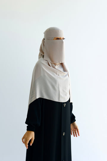نقاب اصايل (بيج)