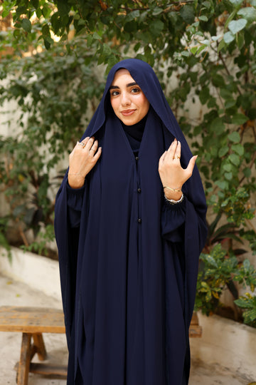 وشاح الغشوة (كحلي)