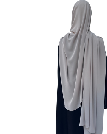 حجاب جريج غامق